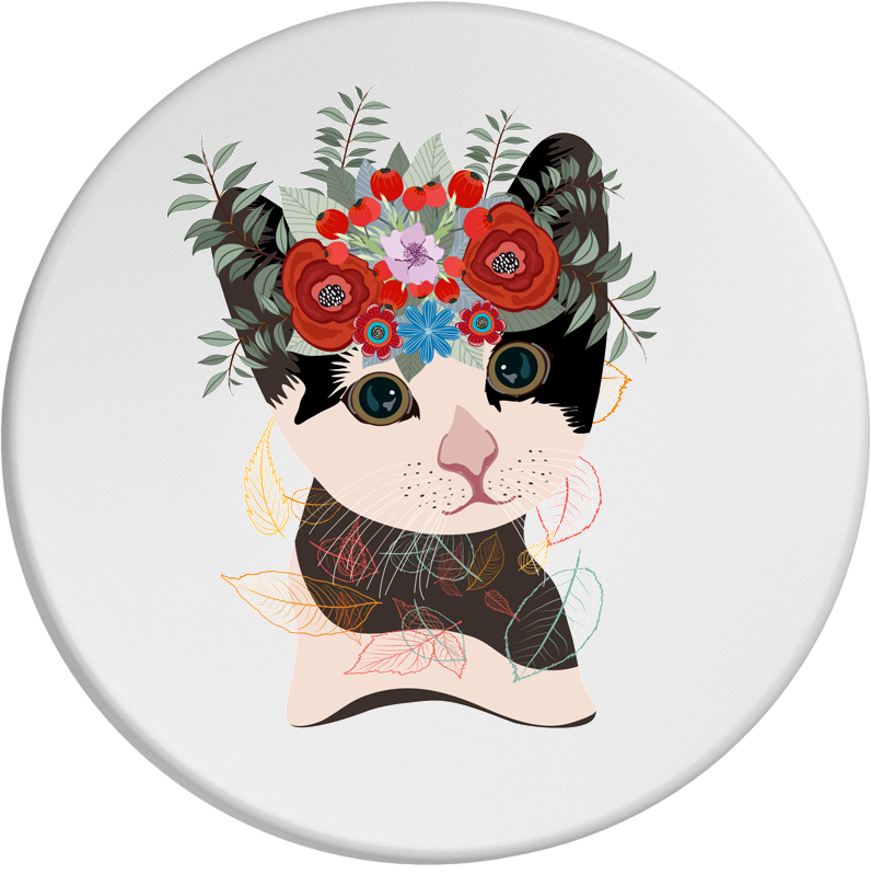 Dosendeckel - Samtpfote von Frida Kahlo