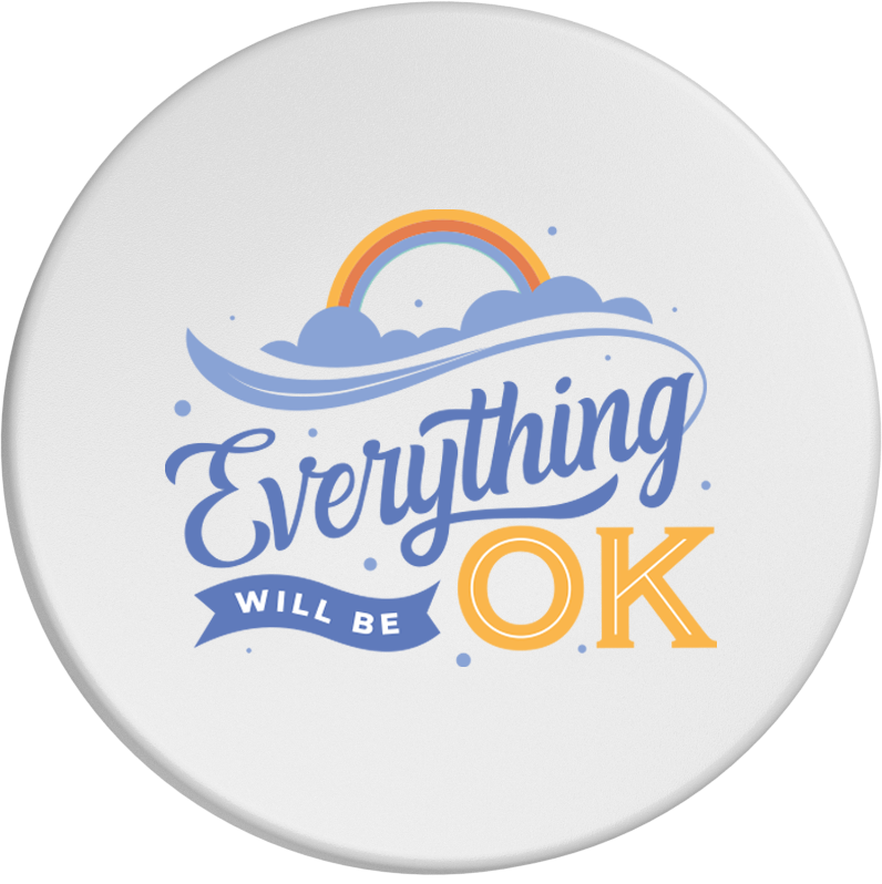 Dosendeckel - Motiv "everything will be ok"